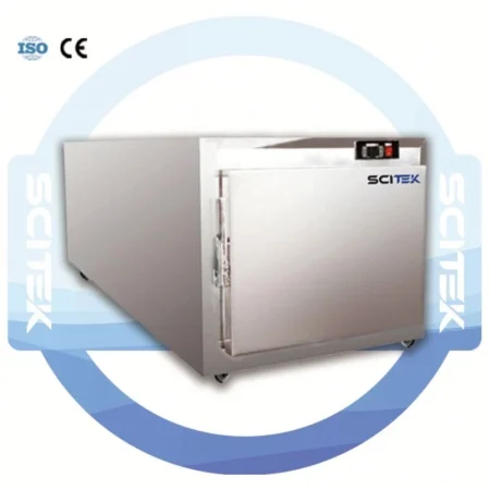 SCITEK CR-1S 1900x570x395mm Medical Corpse Refrigerator 1-Body Mobile Morgue -18/-30C Cryogenic Equipment 2-Year Warranty