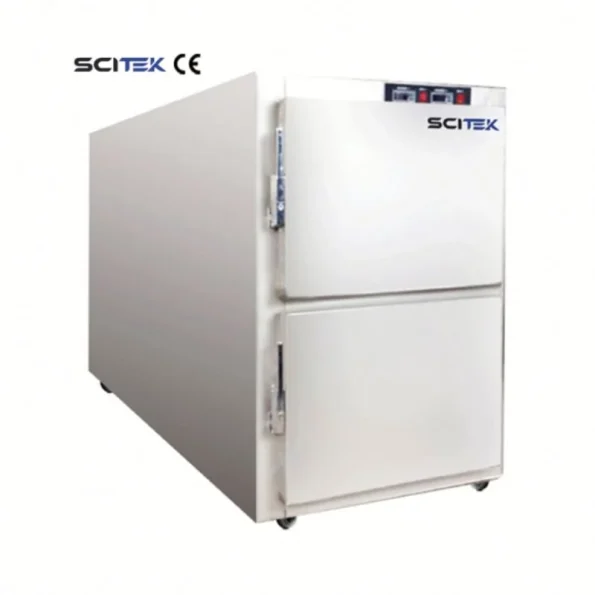 SCITEK CR-1S 1900x570x395mm Medical Corpse Refrigerator 1-Body Mobile Morgue -18/-30C Cryogenic Equipment 2-Year Warranty