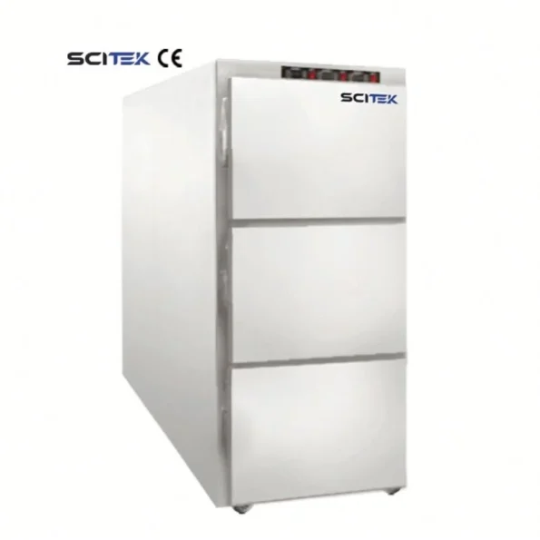 SCITEK CR-1S 1900x570x395mm Medical Corpse Refrigerator 1-Body Mobile Morgue -18/-30C Cryogenic Equipment 2-Year Warranty