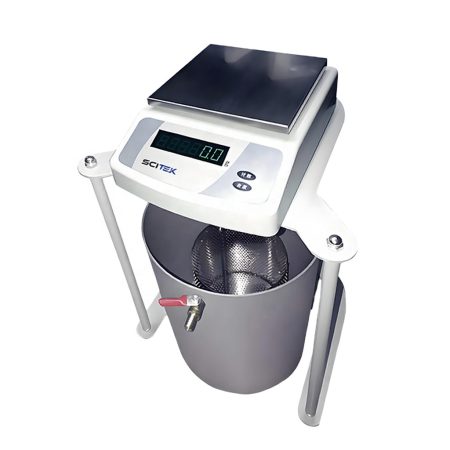 SCITEK Digital Hydrostatic Balance Density Tester Electronic Balance Specific Gravity Measurement Equipment for Laboratory