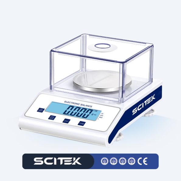 SCITEK Digital Hydrostatic Balance Density Tester Electronic Balance Specific Gravity Measurement Equipment for Laboratory
