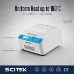 SCITEK High Speed Microplate Thermo Shaker Laboratory Constant Temperature Incubator Shaker for Biological Sample Mixing