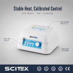 SCITEK Laboratory Microplate Thermo Shaker Constant Temperature Shaking Incubator for ELISA Microplate Sample Mixing