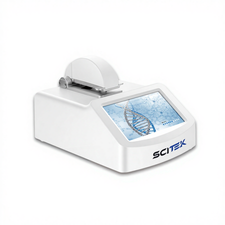 SCITEK Microvolume UV-Vis Spectrophotometer Laboratory Analyzer for DNA RNA Protein Quantification and Nucleic Acid Analysis