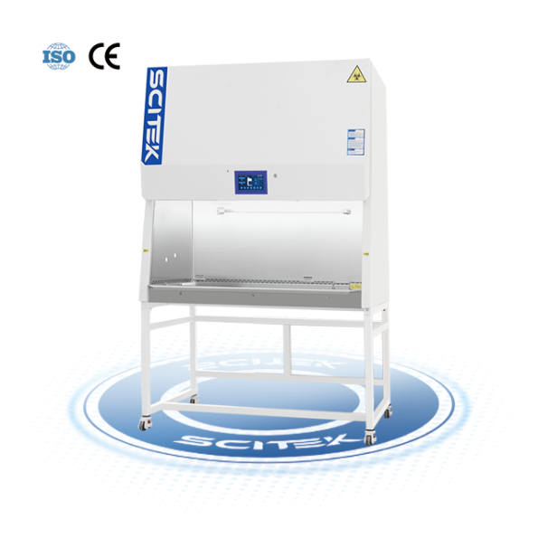 SCITEK Mobile Fume Extractor HEPA Filter 5 Inch LCD Touch Screen 240m³/h Airflow Volume Pre-filter Efficient Filtration System