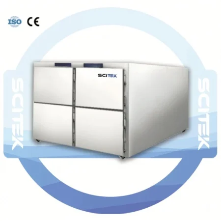 SCITEK Mobile Morgue Refrigerator 1/2/3/4/6 Body Microprocessor-controlled Digital Display Autopsies Morgues Pathology Lab