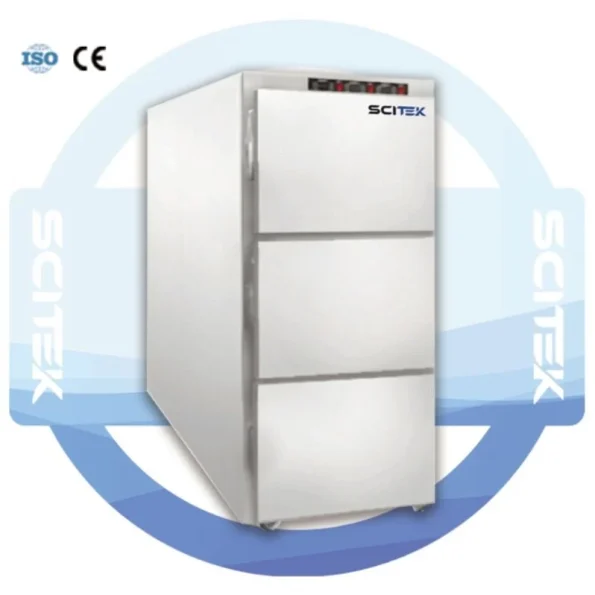 SCITEK Mobile Morgue Refrigerator 1/2/3/4/6 Body Microprocessor-controlled Digital Display Autopsies Morgues Pathology Lab