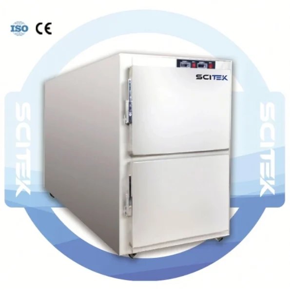 SCITEK Mobile Morgue Refrigerator 2 Compressor 1~5 Degree Medical Corpse Refrigerator
