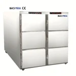 SCITEK Mobile Morgue Refrigerator 2 Compressor 1~5 Degree Medical Corpse Refrigerator