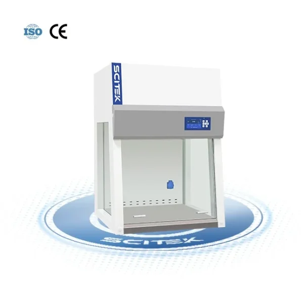 SCITEK One Person Operation Laminar air Flow Cabinet Vertical Pre- Filter Laminar Flow Cabinet