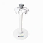 SCITEK Round Pipette Stand the Freely Rotating Circular Pipette Holder Can Safely Hold 6 Single and Multiple Pipettes