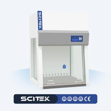 SCITEK Stainless Steel PCR Cabinet UV Sterilization PCR Workstation Scientific Laboratory DNA RNA Amplification Workstation