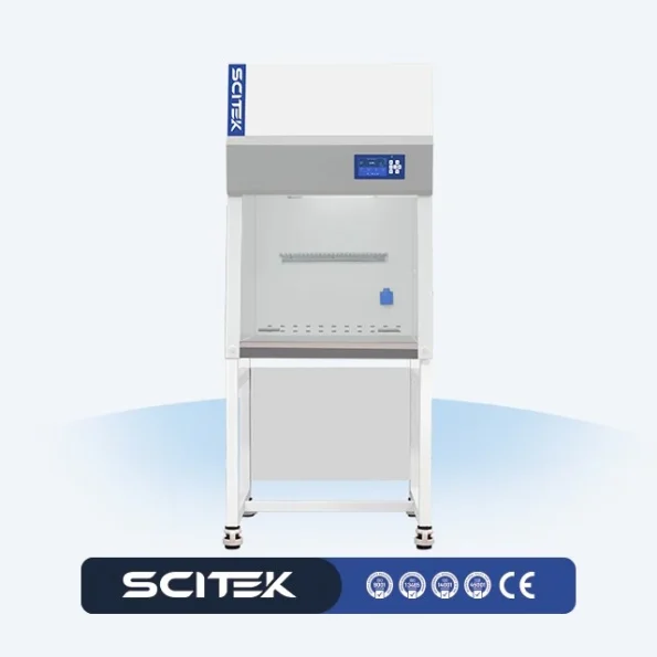 SCITEK Stainless Steel PCR Cabinet UV Sterilization PCR Workstation Scientific Laboratory DNA RNA Amplification Workstation