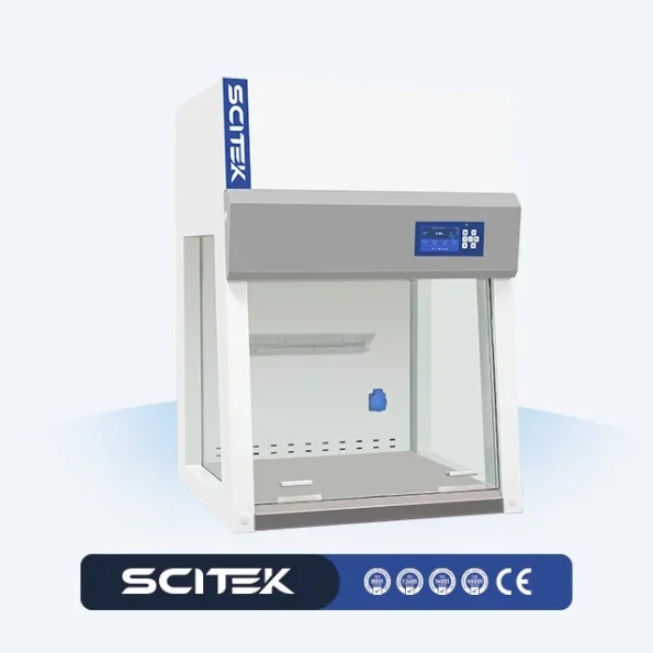 SCITEK Stainless Steel PCR Cabinet UV Sterilization PCR Workstation Scientific Laboratory DNA RNA Amplification Workstation