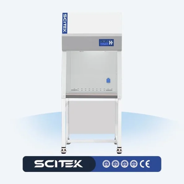 SCITEK Stainless Steel PCR Cabinet UV Sterilization PCR Workstation Scientific Laboratory DNA RNA Amplification Workstation