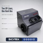 SCITEK Ultraviolet Analyzer Dark Box Three Function UV Viewing Cabinet Gel Documentation System for DNA Protein Gel Analysis