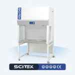 SCITEK Vertical Laminar Flow Cabinet 4ft LCD Display Laminar Flow Cabinet Digital Control Board