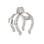 Stainless Steel Lab Keck Clamp Ground Joint Clip Multiple Sizes Standard Taper Joint Clamp For Glassware Experiment