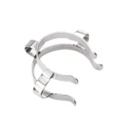 Stainless Steel Lab Keck Clamp Ground Joint Clip Multiple Sizes Standard Taper Joint Clamp For Glassware Experiment