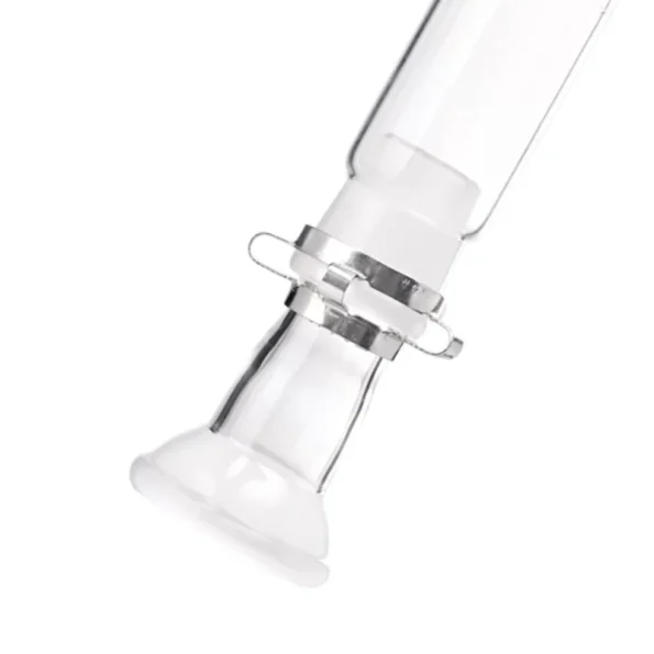 Stainless Steel Lab Keck Clamp Ground Joint Clip Multiple Sizes Standard Taper Joint Clamp For Glassware Experiment