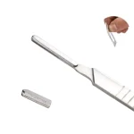 Stainless Steel Scalpel Handle with 11# 23# Carbon Steel Blades Industrial Lab Craft Cutting Scalpel Tool Set