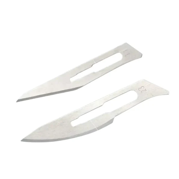 Stainless Steel Scalpel Handle with 11# 23# Carbon Steel Blades Industrial Lab Craft Cutting Scalpel Tool Set