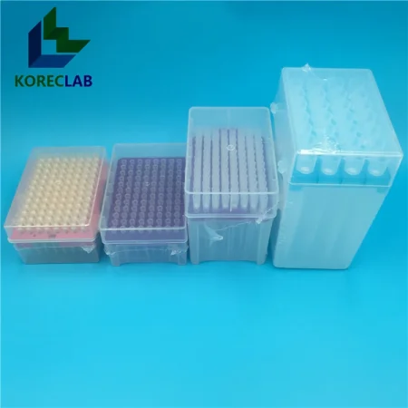 Sterile Long Type 10ul Micro Pipette Filter Tips Lab PCR Liquid Transfer Consumable in Sealed Rack