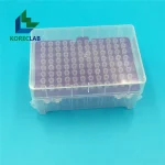 Sterile Long Type 10ul Micro Pipette Filter Tips Lab PCR Liquid Transfer Consumable in Sealed Rack