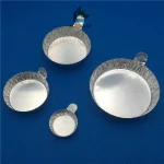 with Tab Round Aluminum Lab Using Weighing Dishes
