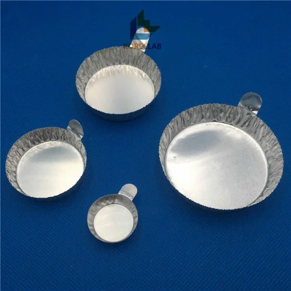with Tab Round Aluminum Lab Using Weighing Dishes